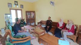 Petugas Puskesmas Tepus II Menghadap Lurah Bahas Rencana Sosialisasi Kesehatan Bulan Desember